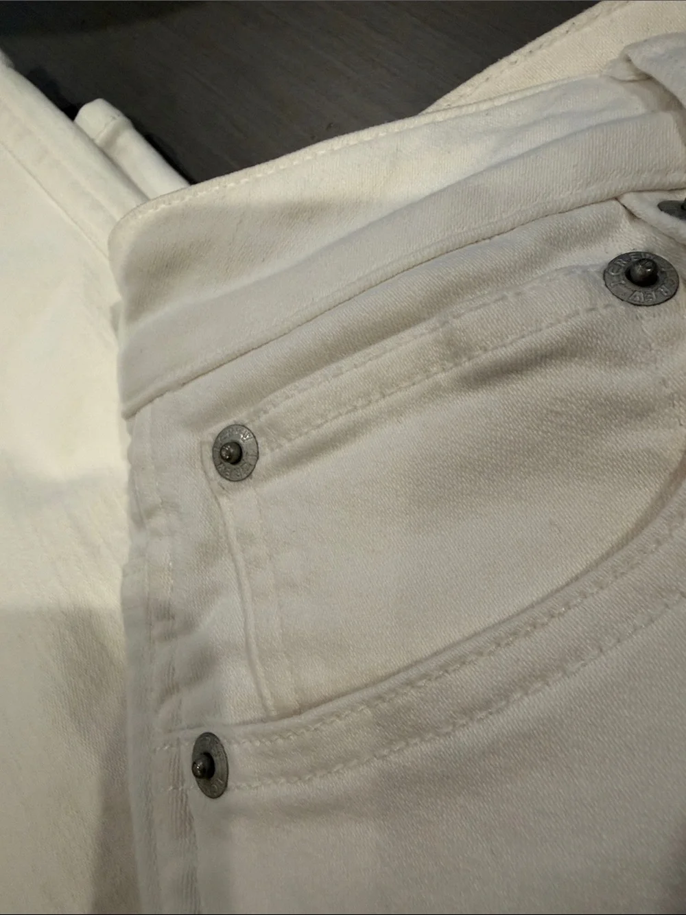 J. Crew Women's White Skinny Jeans